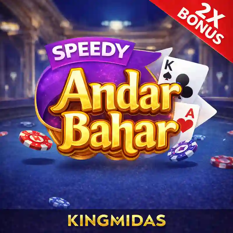 Speedy Andar Bahar game interface at 99jili online casino